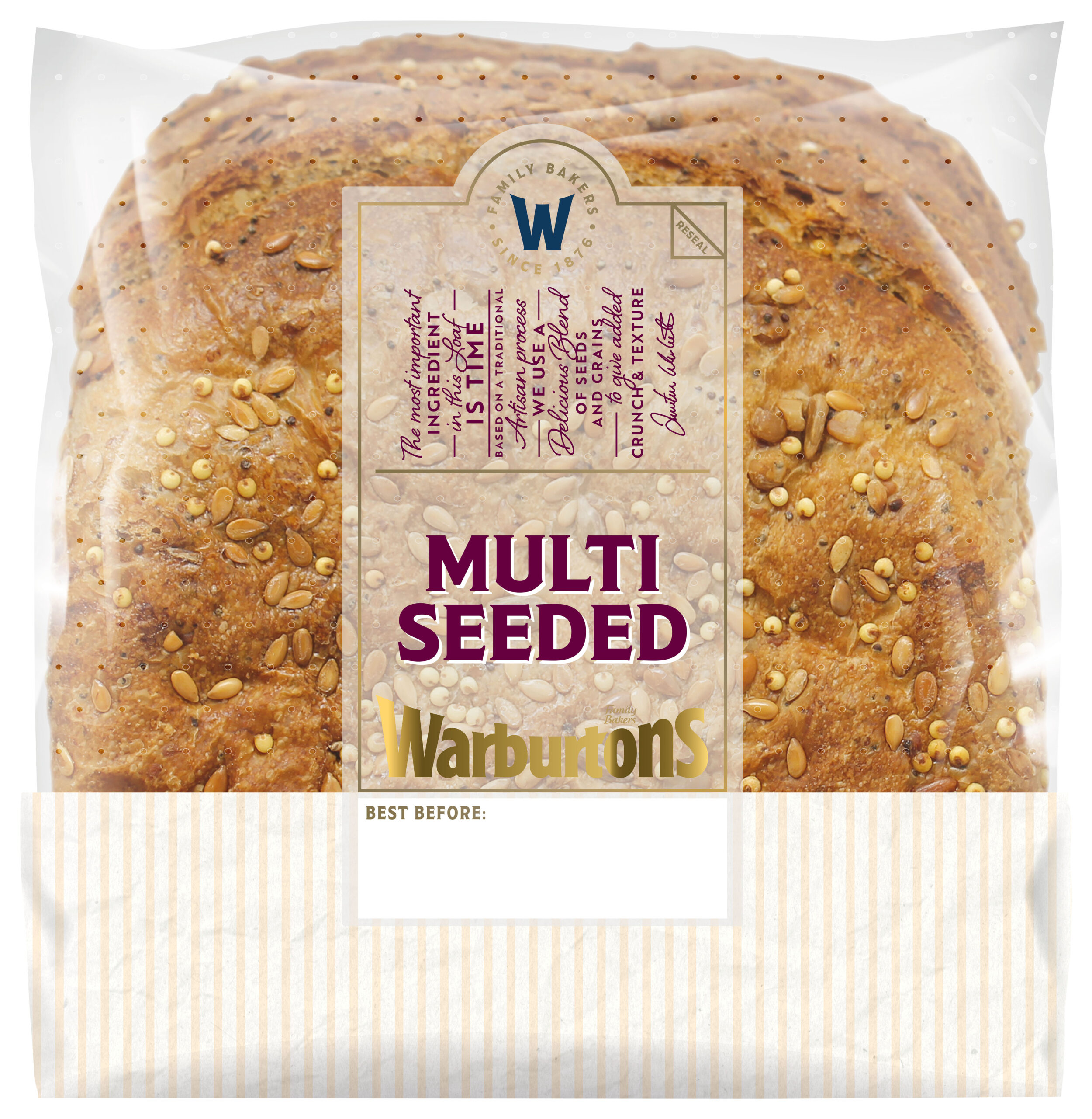 Multi Seeded 540g Seeded Bread Warburtons