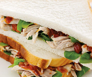 Roast Pork Sandwich with BBQ Sauce | Recipes | Warburtons
