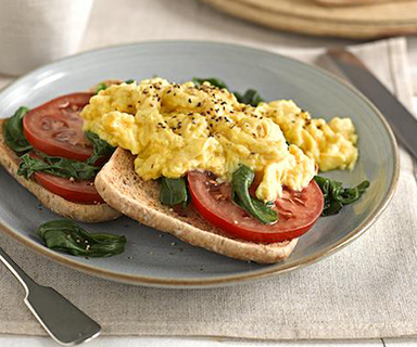 Egg Florentine Protein Sandwich Thins | Recipes | Warburtons