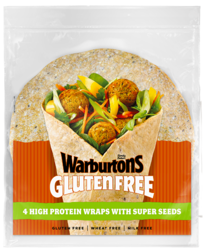 High Protein Wraps with Super Seeds