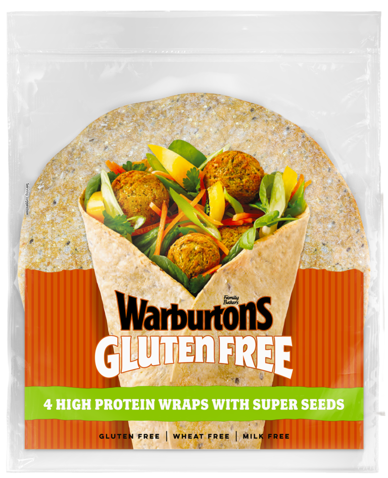 High Protein Wraps with Super Seeds