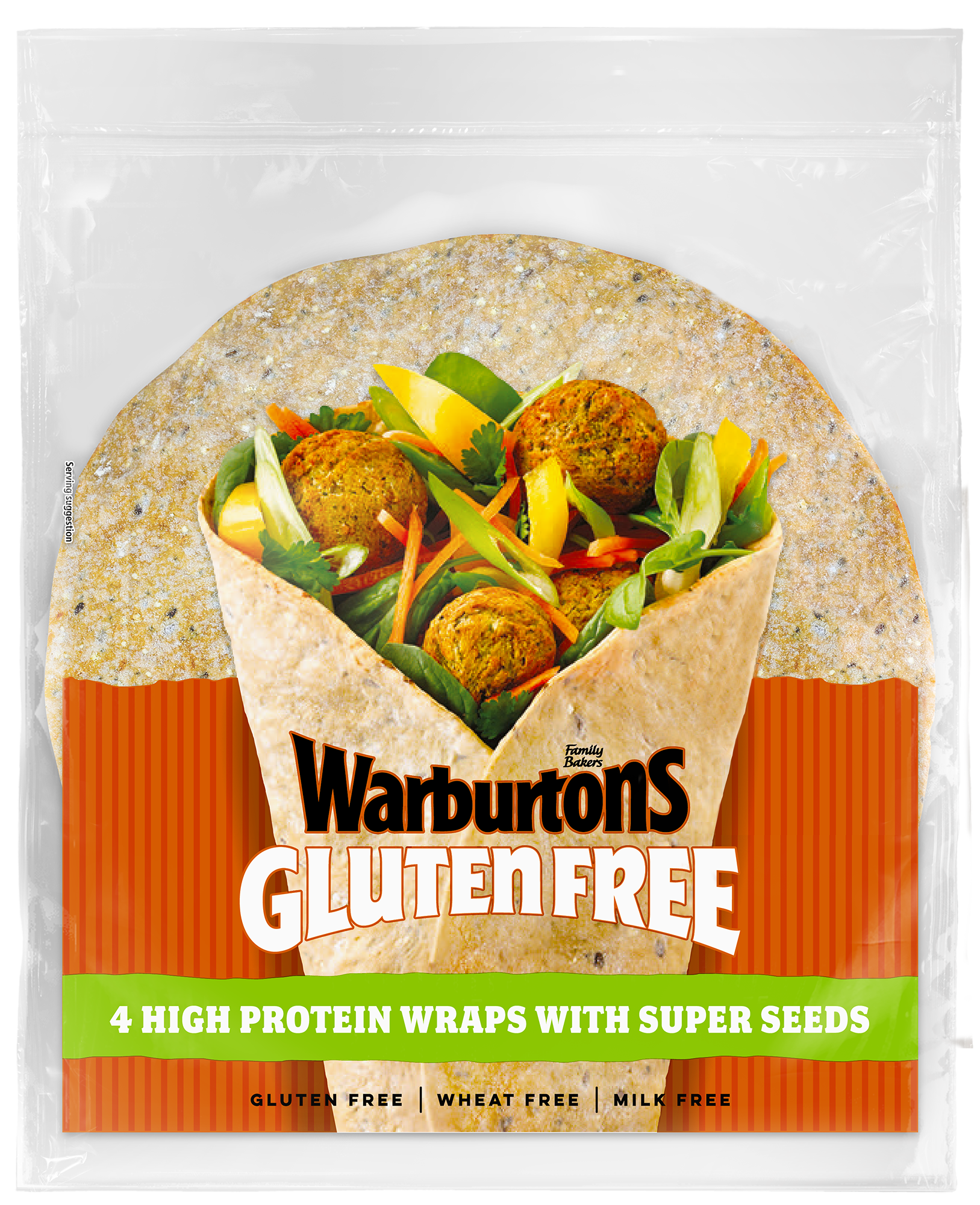 High Protein Wraps with Super Seeds