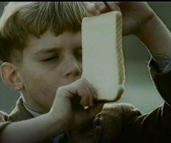 Young Derek Feeds the ducks (1992)