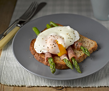 Warburtons Poached Egg and Parma Ham Dippers