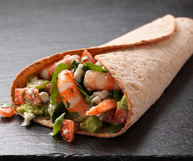 Prawn, Avocado and Feta Warburtons Wraps