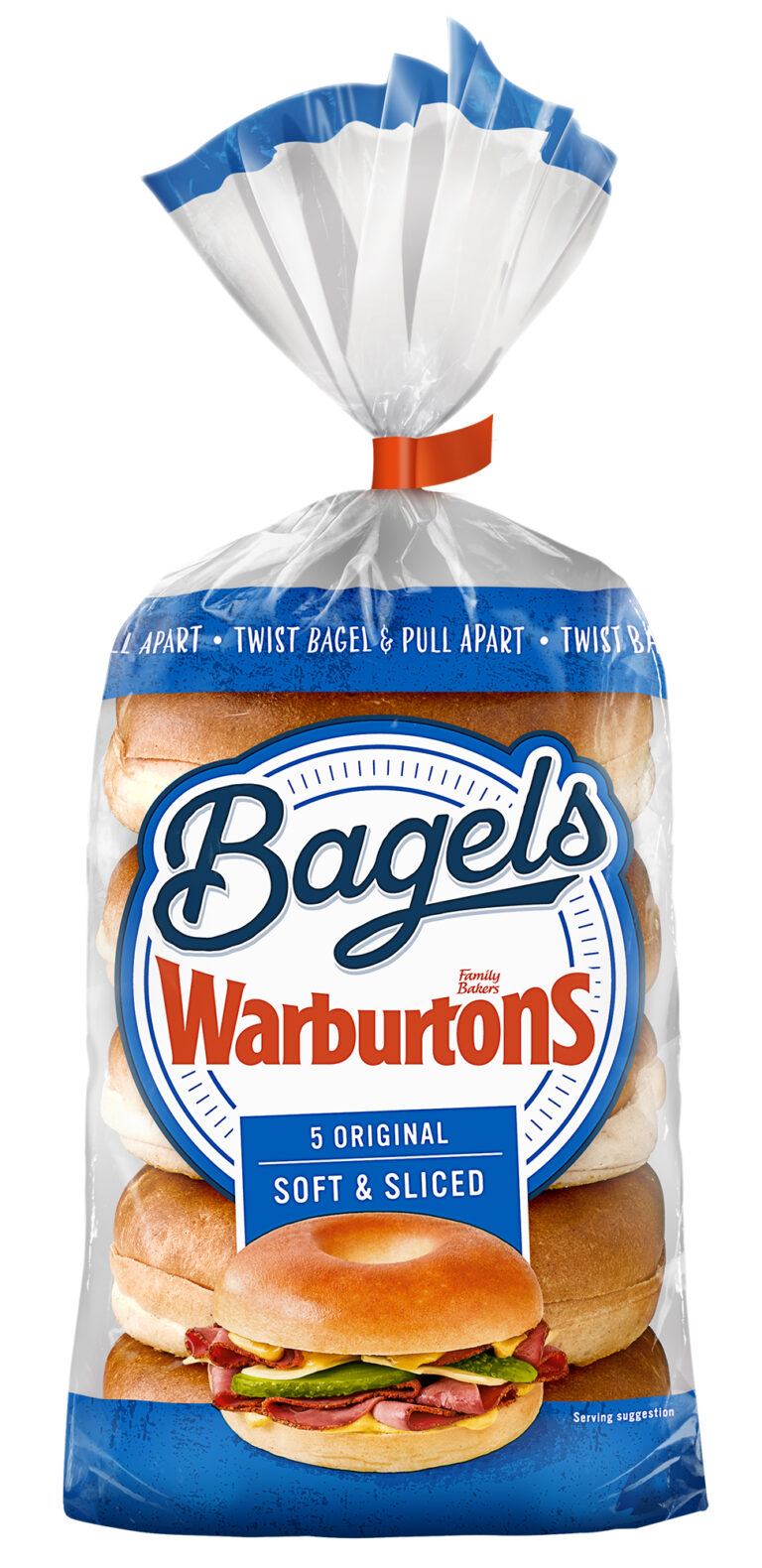 Warburtons 5 Original Bagels