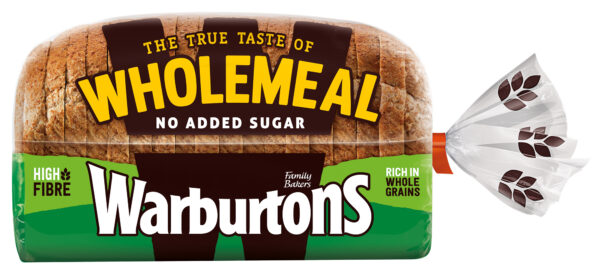 Warburtons Wholemeal Medium (800g)