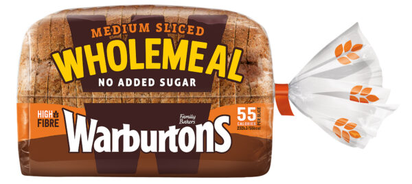 Warburtons Wholemeal Medium (400g)