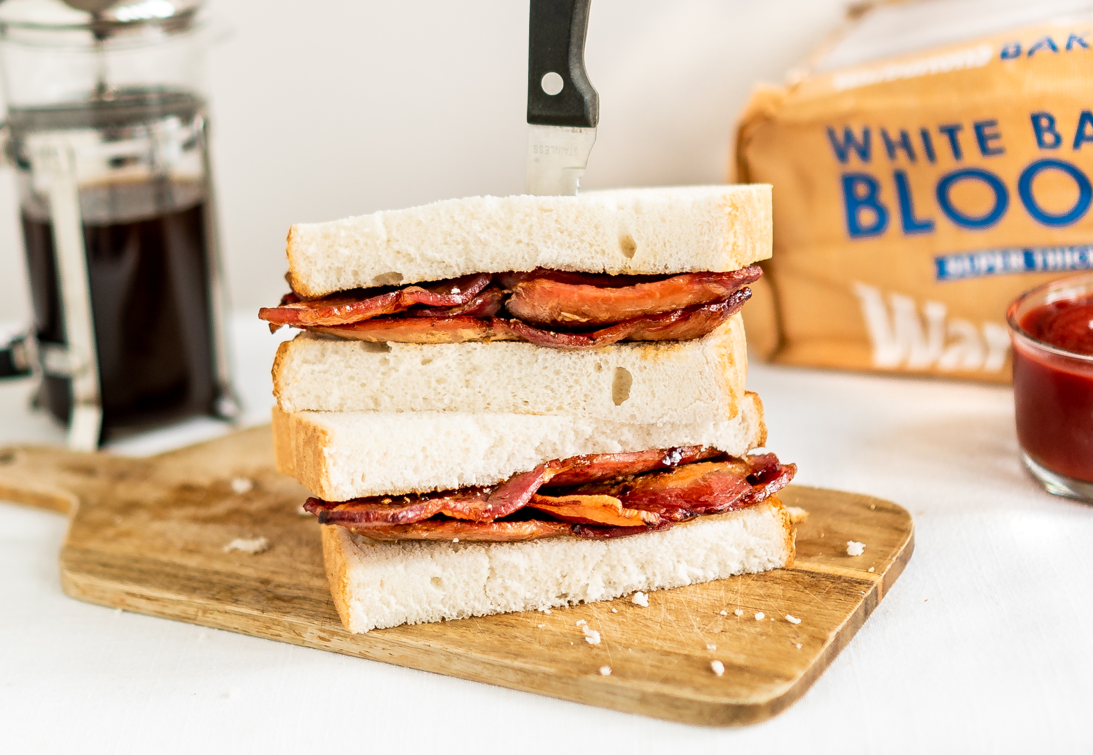 Coffee Bacon Bloomer sandwich_image 1