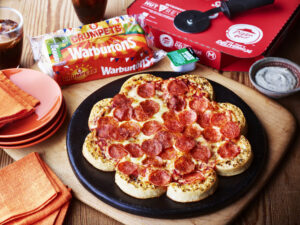Warburtons and Pizza Hut - Crumpet Crust Pizza