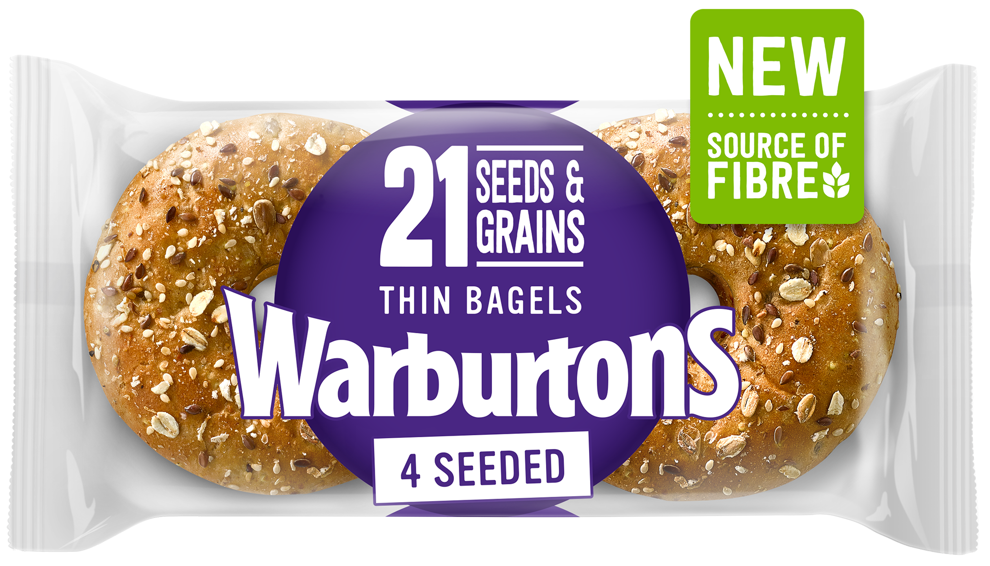 New Seeded Bagels, New Fruity Buns! News Warburtons