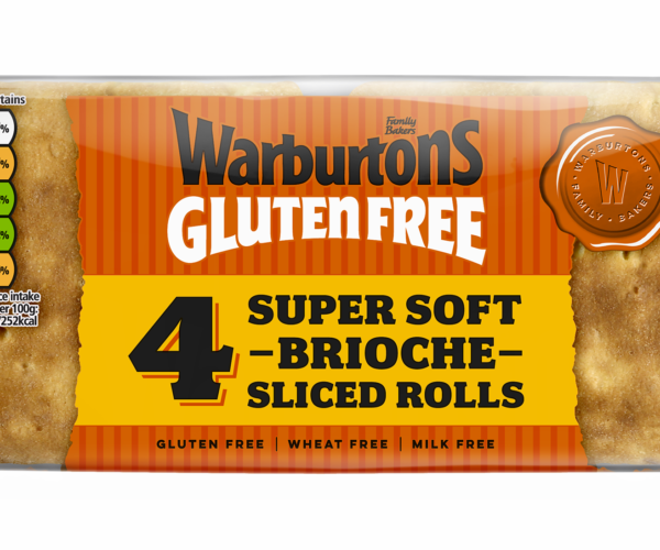 Warburtons Gluten Free Brioche Rolls (GF)