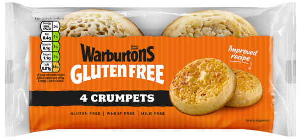 Warburtons Gluten Free Crumpets (GF)