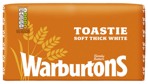 Warburtons 800g Toastie Loaf