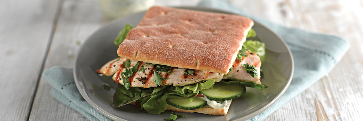 Warburtons Gluten Free Grilled Chicken Salad Thin Sandwich