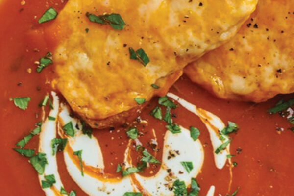 Warburtons Gluten Free Roast Tomato and Red Pepper Soup, with Cheesy Toasts