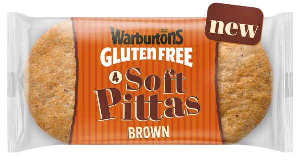 Soft Brown Pittas Gluten Free