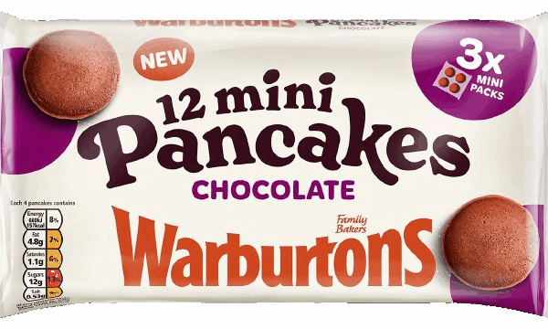 12 Chocolate Mini Pancakes