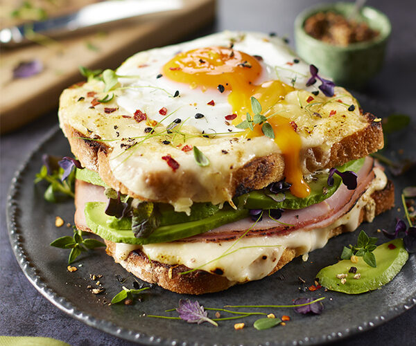 Warburtons Grilled Cheese Croque Madamme