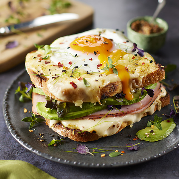 Warburtons Grilled Cheese Croque Madamme