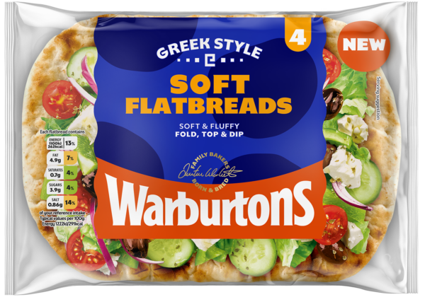 4 Soft Flatbreads