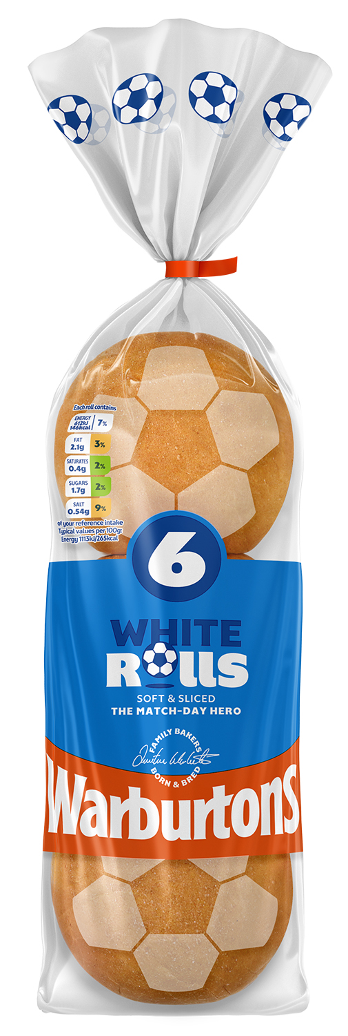 6 Football Rolls