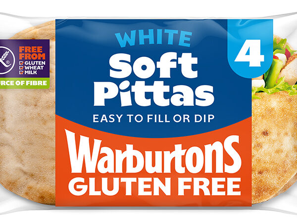 4 Gluten Free Soft White Pittas (GF)