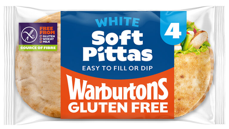 4 Gluten Free Soft White Pittas (GF)