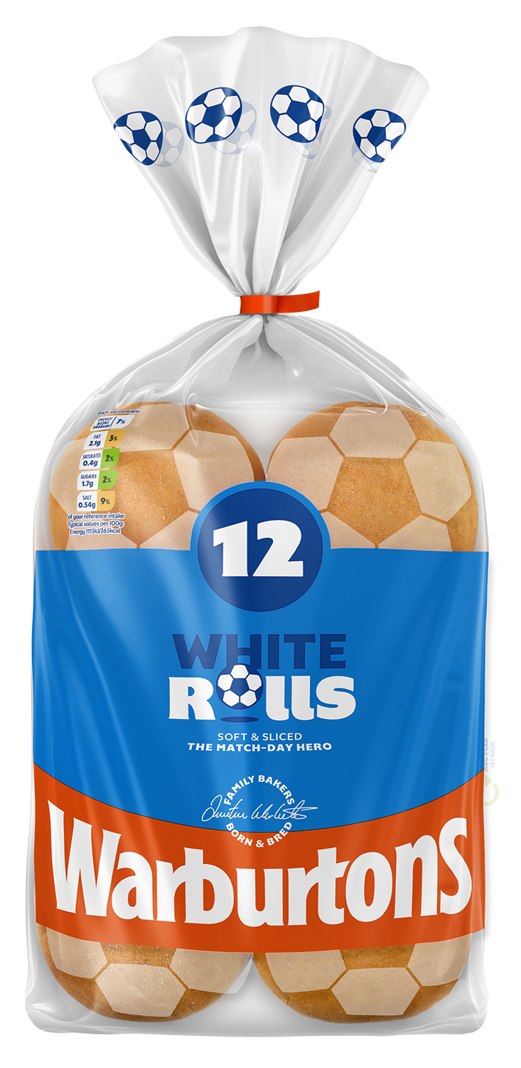 12 Football Rolls